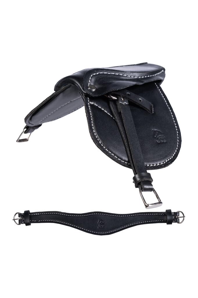 HKM Cuddle Pony Sella Nero Taglia unica