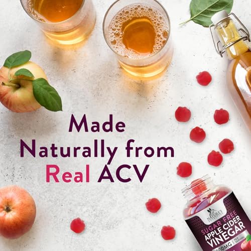 Nature'S Nutrition NNAPPLECVGUMMIES Apple Vinegar Gummy For Weight Loss 1000Mg Vegan Apple Cider Vinegar Gummies thumb #6