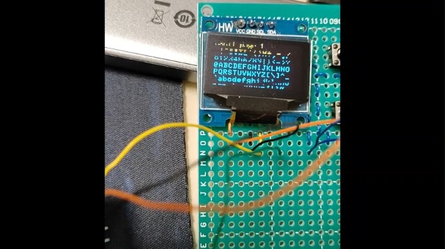 ☆*:.。. Reeeページ.。.:*☆ 0.96インチ 128×64ドット有機ELディスプレイ(OLED) 青: オプト