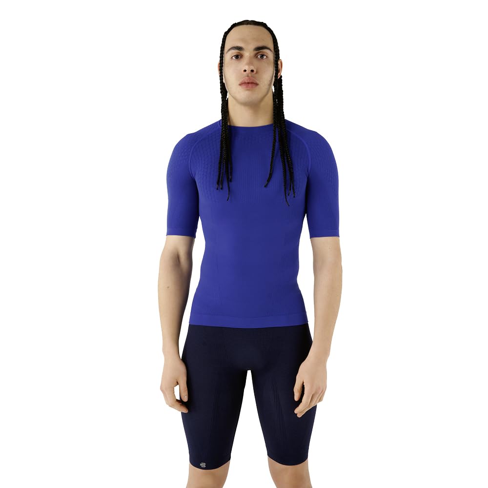 BAUERFEIND T-shirt de compression à manches courtes pour homme - Pour une meilleure circulation sanguine des muscles du torse et des bras - Polyamide et élasthanne