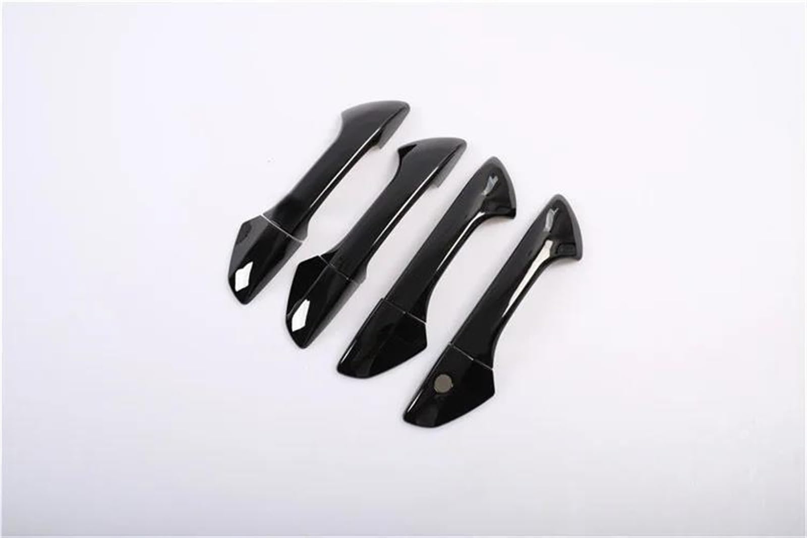 Noheeu 0 Buttons Auto Parts Exterior Door Handle Cover Trim Opener For Accord 2008-2013(0 Buttons)