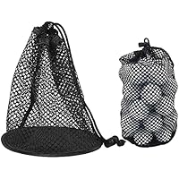 2 Stücke Golfball Tasche, Mesh Storage Ditty Bag, Nylon Mesh Drawstring Pouch, Golf Mesh Bag, tragbare Netznetze Hochfeste Golfball-Tasche, für Golf, Tennis, Outdoor-Werkzeuge