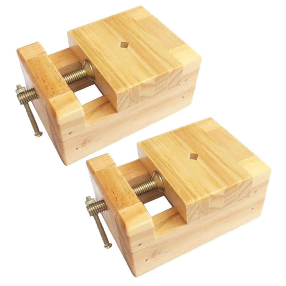 Littimoon Chinese Seal Stone Seal Engraving Carving Clamp Adjustable Clamp for Stone Carving 2pcs