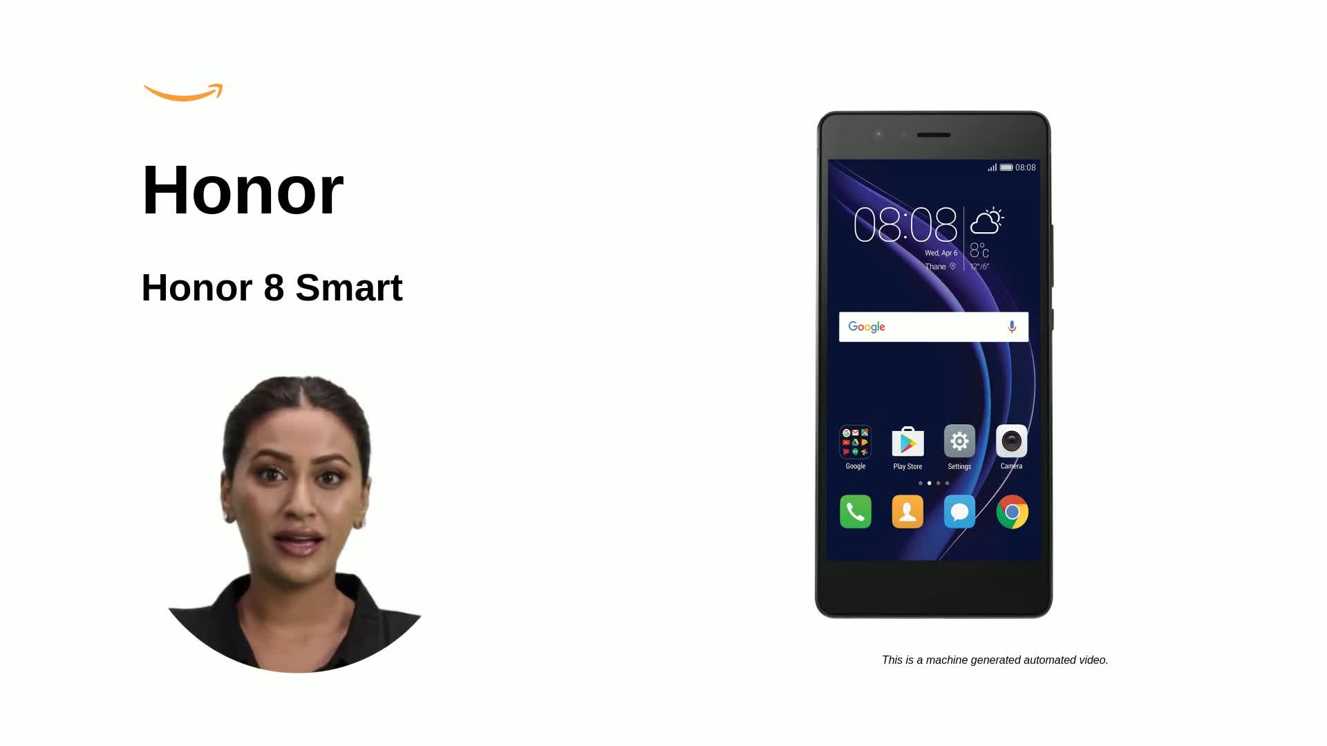 Honor 8 Smart (Black, 16GB) : Amazon.in