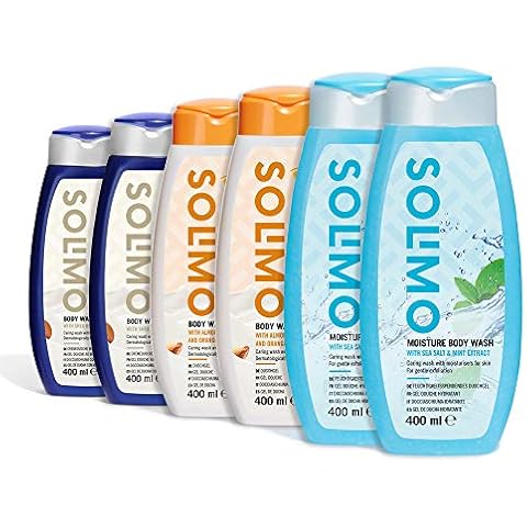 Amazon-Marke: Solimo Cremedusche - 6er-Pack Cover