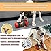 Mittokonnel Hundespielzeug Intelligenz, Interaktives Hundespielzeug,Intelligenzspielzeug für Hunde Interaktiver Futterball und Slow Feeder denkspiele,die Bindung zu Ihrem Hund stärken (Rot)