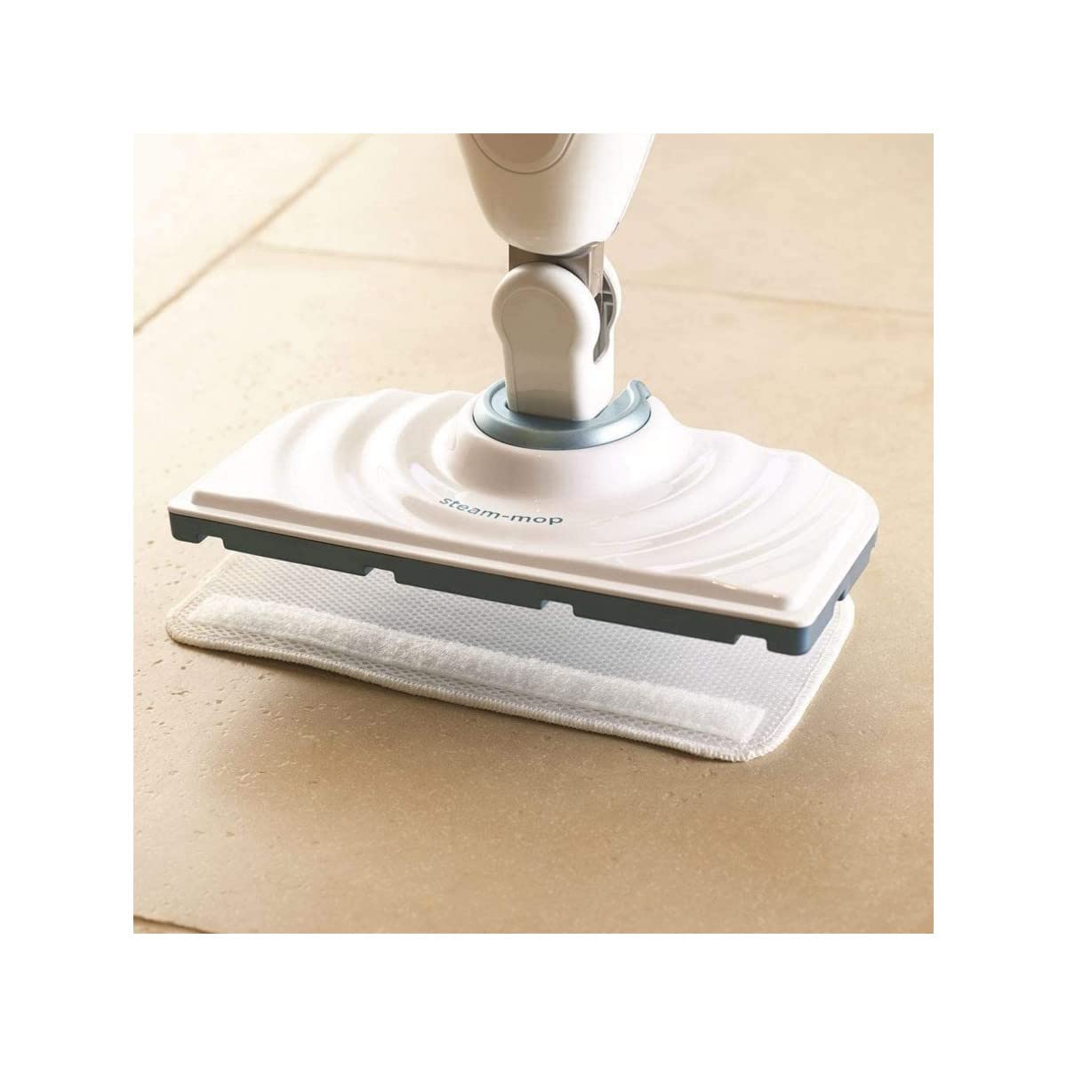 BLACK+DECKER FSM1605 Lavapavimenti a Vapore, con Panno e Tappetino di Rimessaggio, 1300 W