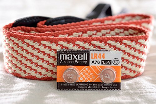 Image of Maxell LR44 Battery , 1.5V Micro Alkaline Button Coin Cell(pack of 2 batteries)