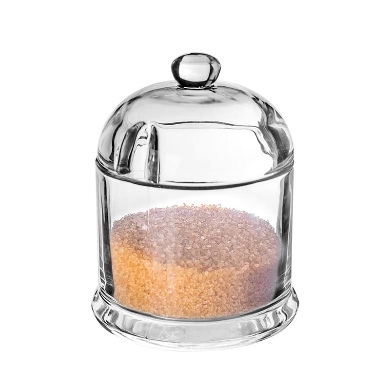 Altom Design Azucarero con tapa de cristal, transparente, 270 ml