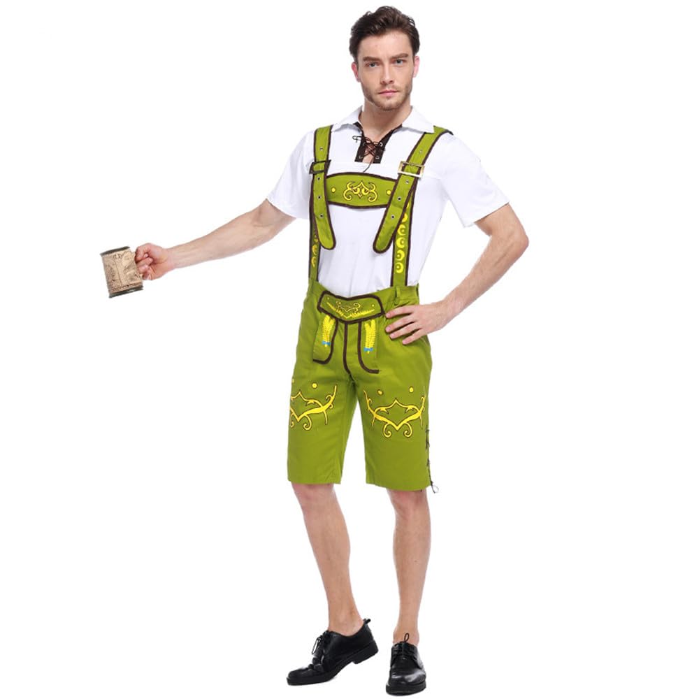Oktoberfest kostiumy spodnie Niemcy strój przebranie dla dorosłych ubrania na imprezę Halloween cosplay odgrywanie ról
