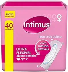 Intimus Protetor Diário Days, Cuidado Diário sem Perfume, 40 unidades - Leve 40 Pague 30