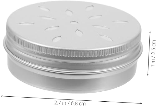 Miniatura 8 de Latas de trabajo para perros, 10 unidades, caja de entrenamiento de aroma de perro, contenedores de trabajo para nariz de perro, latas de metal,