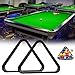Leadigol Table Pool Accessories Black Snooker Holder 15 Ball Positioning Plastic Triangle Frame