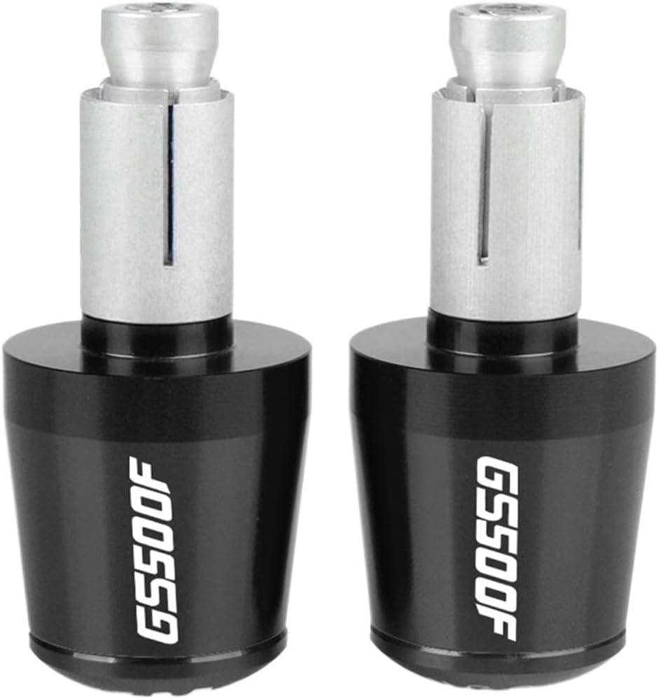Motorcycle Handlebar Hand Grips Handle Bar End Cap Compatible with Su zu Ki GS 500F GS500 GS500F GS500 F 2004-2009 K4 K5 K6 K7 K8 K9