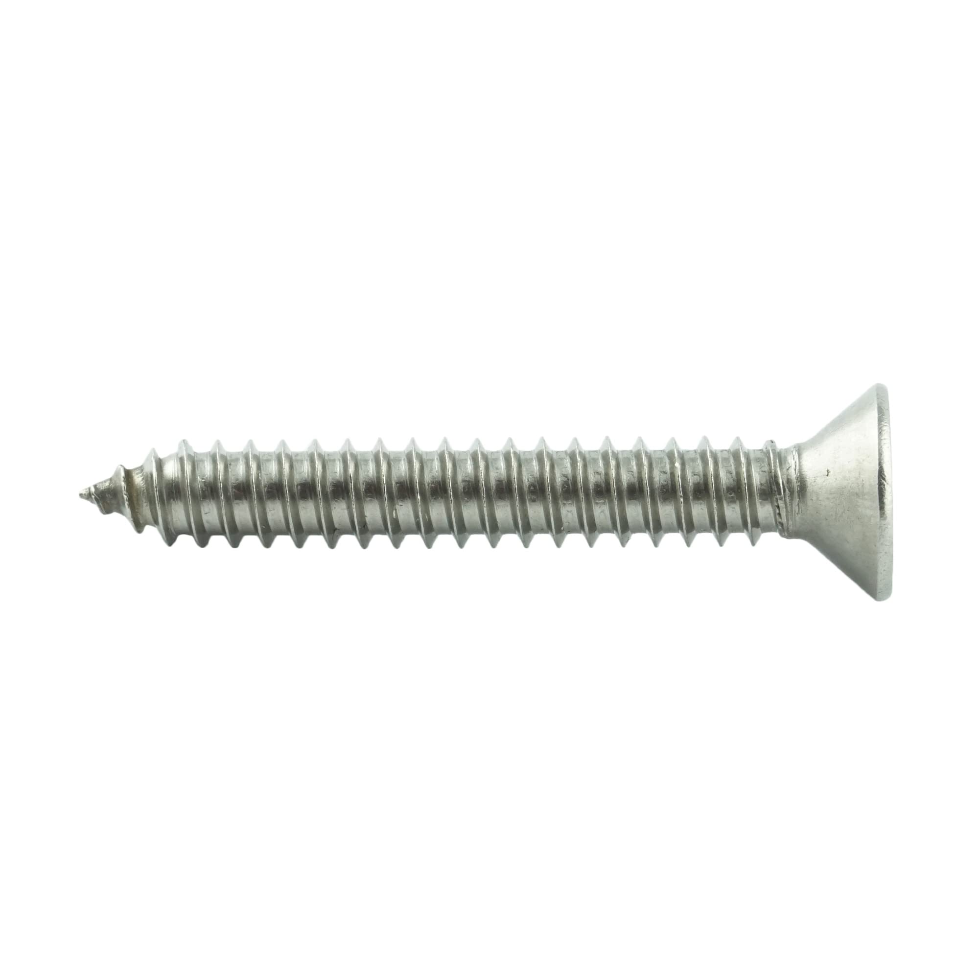 100 Stück 4X10 Vollgewinde mm Edelstahl A2 Spanplattenschrauben Torx - Vollgewinde - Holzbauschrauben mit Senkkopf Edelstahlschrauben