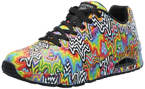 Skechers Men's Jen Uno-Stark Drip Print Sneaker
