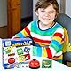 Holz-Ausdruck Spielzeug Puzzle, Interaktives Holzwürfel Spiel, Baustein Holzpuzzle Montessori Spielzeug, Holzspiel Gesellschaftsspiel, Knobelspiel für Kinder als Familienspiel Mit Klingel