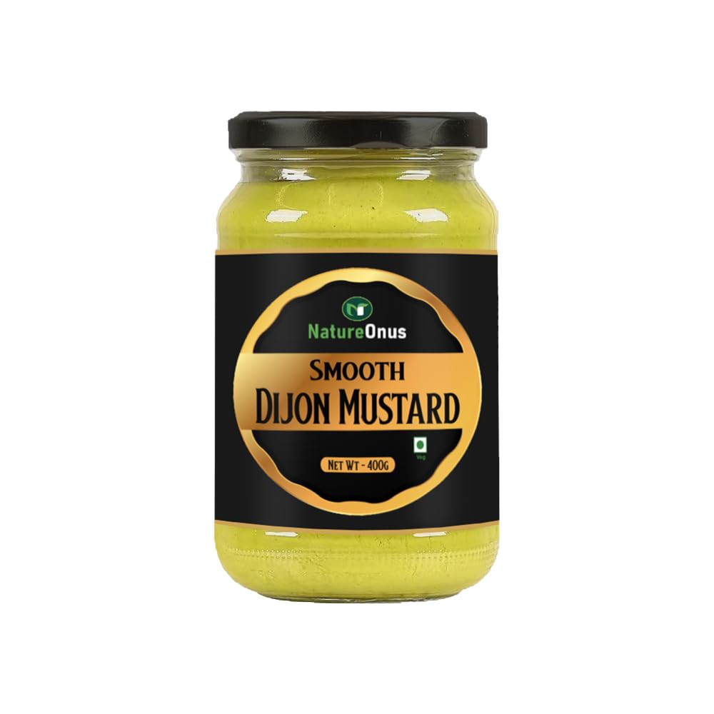 NatureOnus Smooth Dijon Mustard 400gms