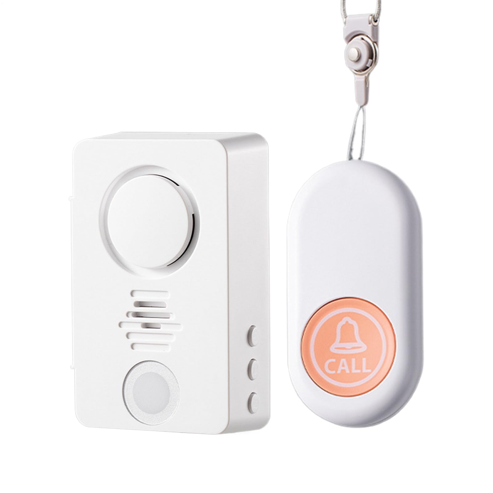 Alarmas de Cama para Personas Mayores - Aviso De Cabecera Sin Cables | Alarma de Llamada para Cuidadores Impermeable de Larga Distancia para Mayores Niños y Adultos