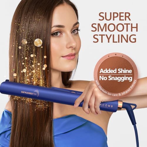 MIRACOMB Titanium Flat Iron Hair Straightener の商品画像 1