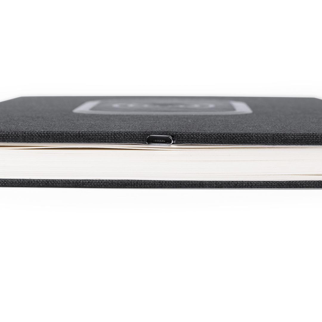 Block Notes Taccuino con Caricatore Wireless per Smartphone