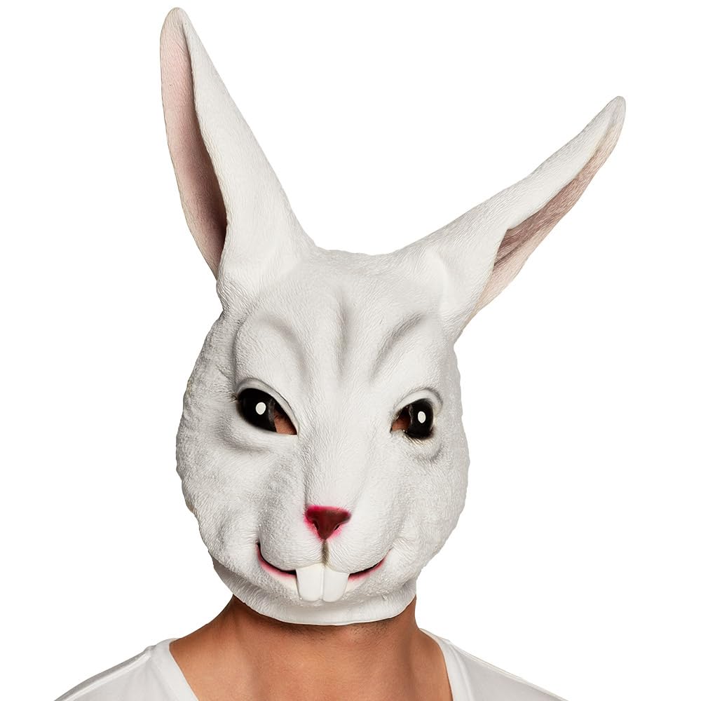 Withnotag Máscara de conejito de Halloween, Pascua, carnaval, fiesta, mascarada, máscara de dibujos animados