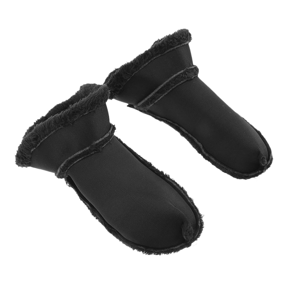 5pares Plantillas De Calzado De Invierno Forros De Zapatos Calientes y Inserciones Desmontables De Pelo Fríos