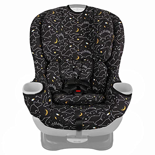 Ukje | Cover for Graco Extend 2fit Convertible Car Seat | Many Colors & Patterns | Fits Graco Extend2Fit 3-in-1 Convertible Car Seat, Graco Extend2Fit, Graco Extend to Fit (Black Dino)