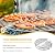 5 Piece Replacement Kit for Big Green Egg XL, Rack for Eggspander 5 Piece Kit Conveggtor Basket 304 Stainless Steel Grill Stack Rack with Removable Cooking System Expander Rack