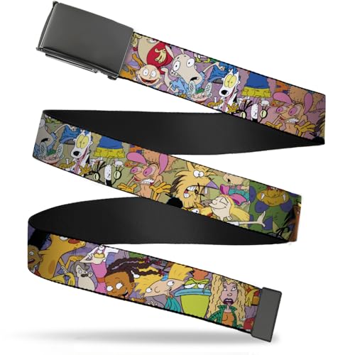 Nickelodeon mens Buckle-down Web Nick 90's Rewind 1.25