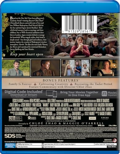 Image of Hamnet - Collector's Edition Blu-ray + Digital