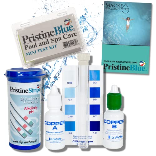 Pristine Blue Mini Test Kit & Pristine Test Strips Bundle --W#436BRE T44/35PDS524704