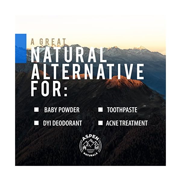 FOSSIL POWER CALCIUM BENTONITE CLAY 2lb - Natural Clay Powder for Cleansing- Best Hair and Facial Treatment for Radiant Skin