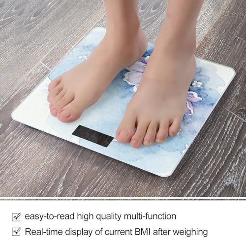 Báscula Digital para Baño con Display LCD Grande y Precisión Alta miniatura 5