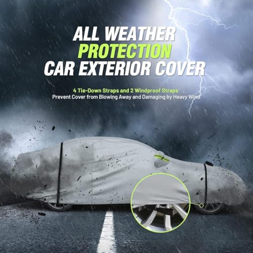Image of Recaro Heavy Car Body Cover for Xev 9E EV| 2 Times Heavy Than Other car Cover Cotton Layer for Scratch Resistance Tailored Fit, Water-Resistant | Spyro Series