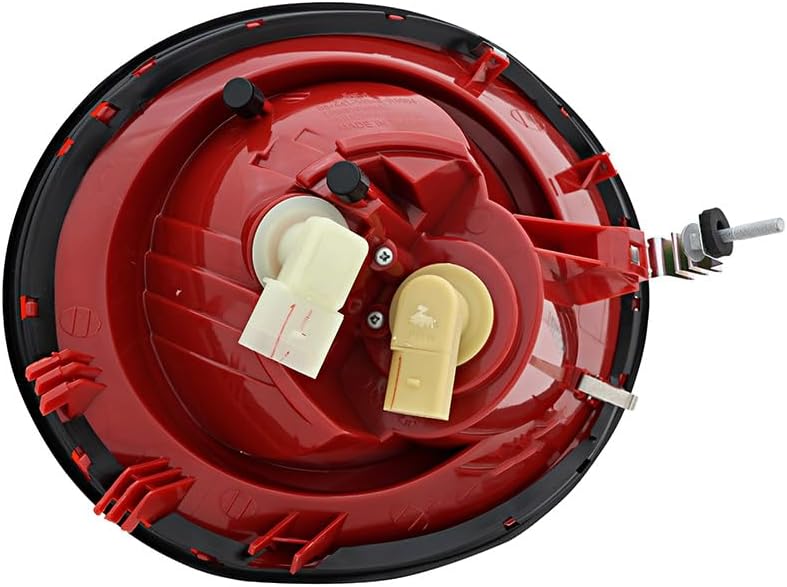 JP Auto Outer Tail Light Compatible With Volkswagen New Beetle 2006 2007 2008 2009 2010 Passenger Right Side Taillamp