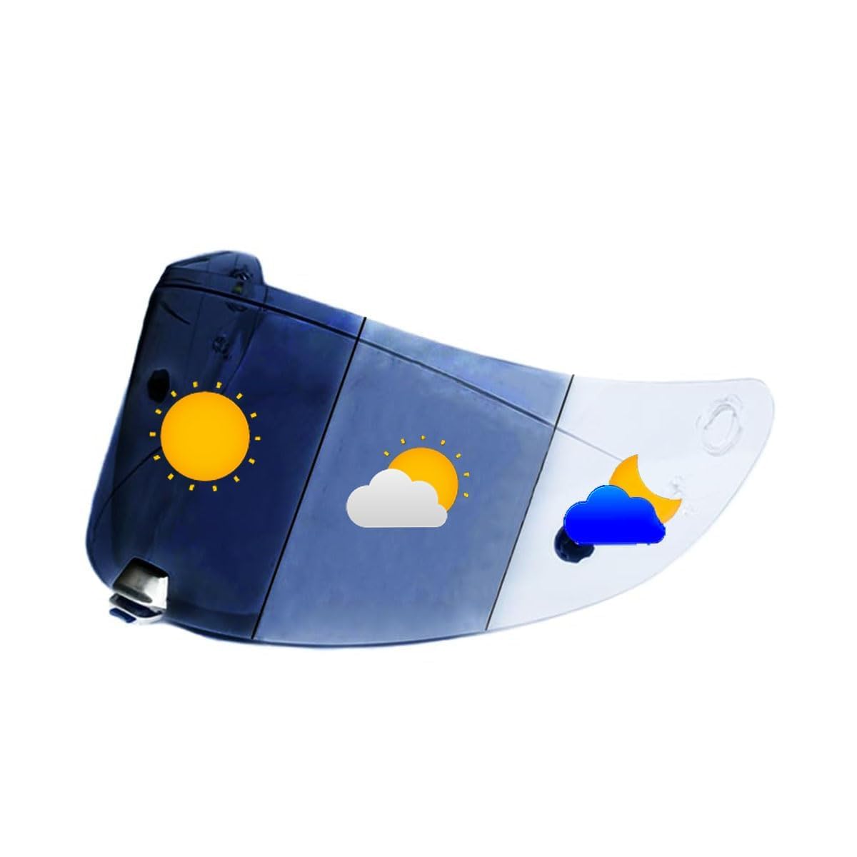 Visière HJC Rpha 11 HJ-26 lentille de remplacement anti-UV pour casque moto