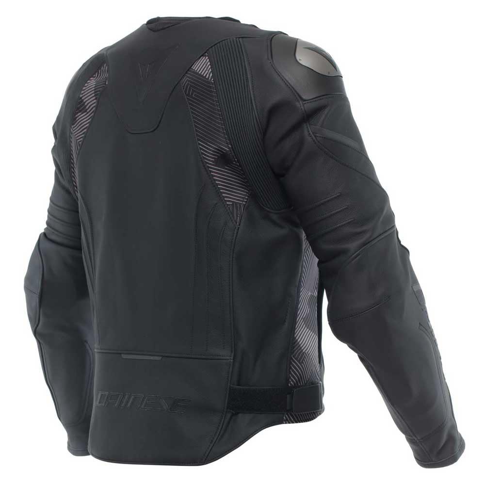 Dainese Avro 5 Skórzana kurtka motocyklowa, czarny/szary, 54
