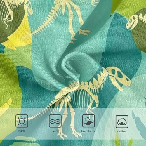 Dinosaur Skeletons Cotton Toddler Underwear, Girls Briefs, 2T–8 Years3