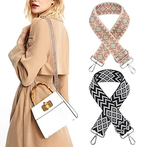 NAEBRO 2 St¨¹ck Schultergurt f¨¹r Taschen, 5cm Breit Taschengurt...