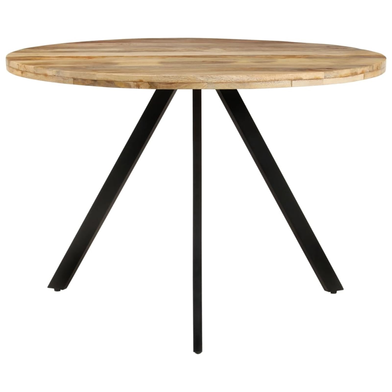 Gecheer Mesa de Comedor 110x75 cm Madera Maciza de Mango