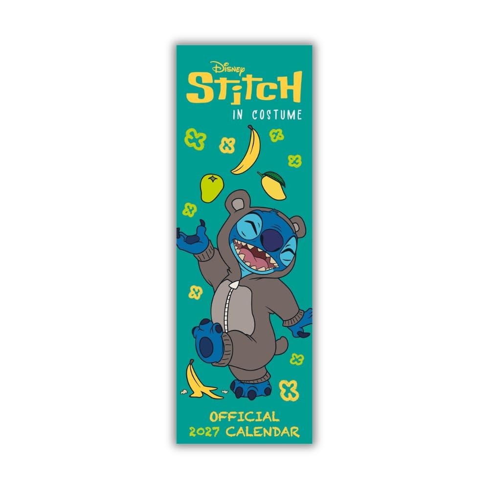 Disney, Stitch Slim Calendar 2027