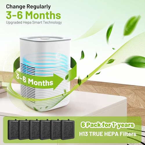 6 Pack Replacement Filter for Levoit LV-H128 Air Purifier
| 3 in 1 True HEPA Filter for Levoit Air Purifier LV-H128
| R 