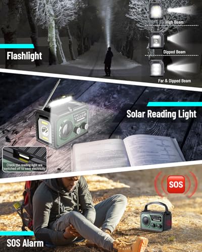 Portable Home Weather Radio Emergency