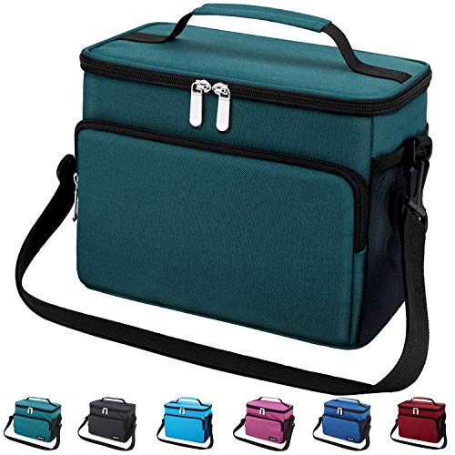 Leakproof Reusable Insulated Cooler Lunch Bag - Office Work School Picnic Hiking Beach
