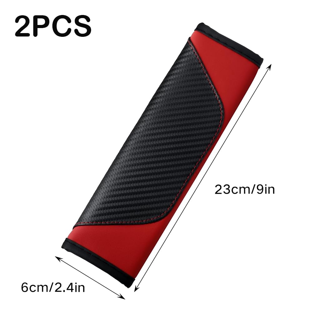 2 Piezas De Cubierta De Cinturón De Seguridad Para Coche Para Alfa Romeo Giulietta Junior GTV 4C 6 1979-2026 Almohadilla Suave Para Arnés Protector De Correa