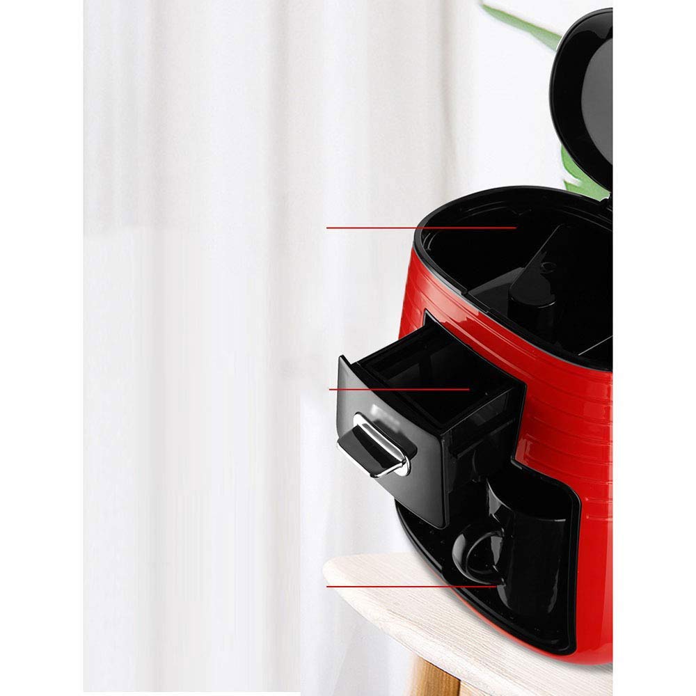 Kaffeemaschine und gemahlener Kaffee, kompaktes Design, thermische Tropf-Instant-Kaffeemaschine mit Selbstreinigungsfunktion, Brühstärkeregelung Needed