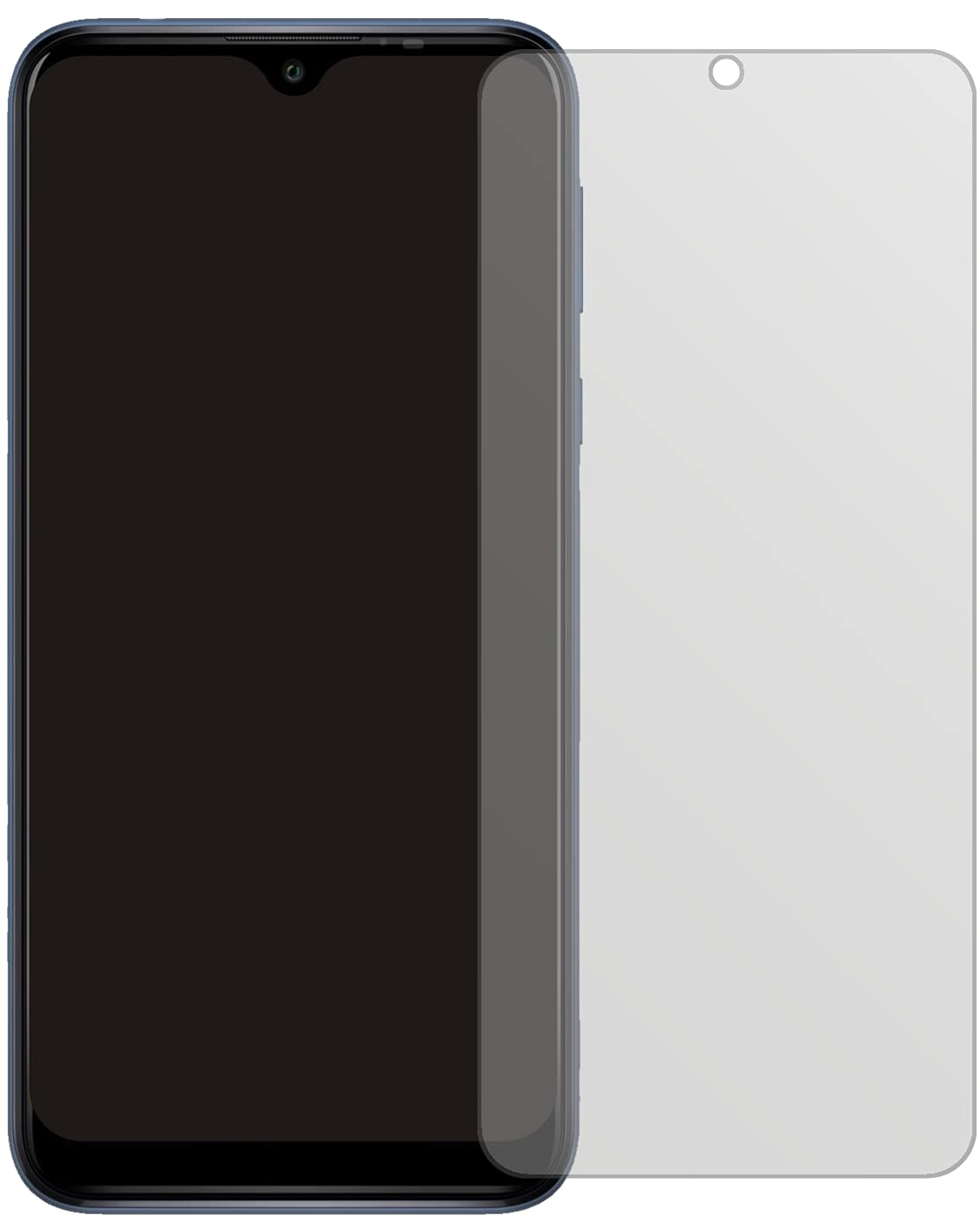 dipos I 5X Pellicola Protettiva antiriflesso Compatibile con Wiko Y81 Pellicola di Protezione
