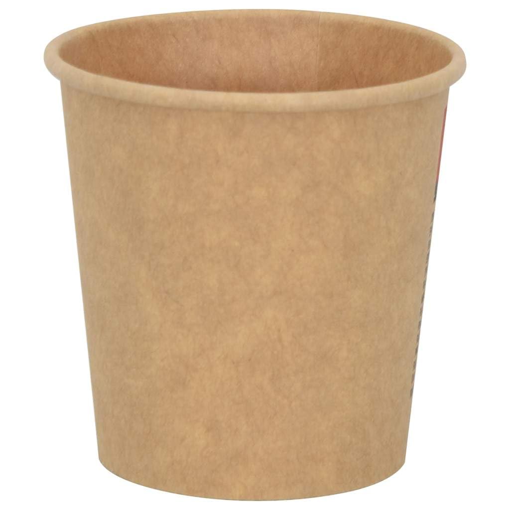 Tazze da caffè in carta 1000 pezzi 4oz 100ml Marrone Bicchieri usa e getta Tazza per caffè, Cureaux ed eventi -A