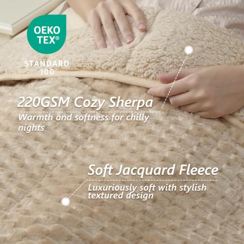 Image of Mr. Sandman Weighted Blankets for Adults, Queen Size 80 x 87 Inches, 15lbs